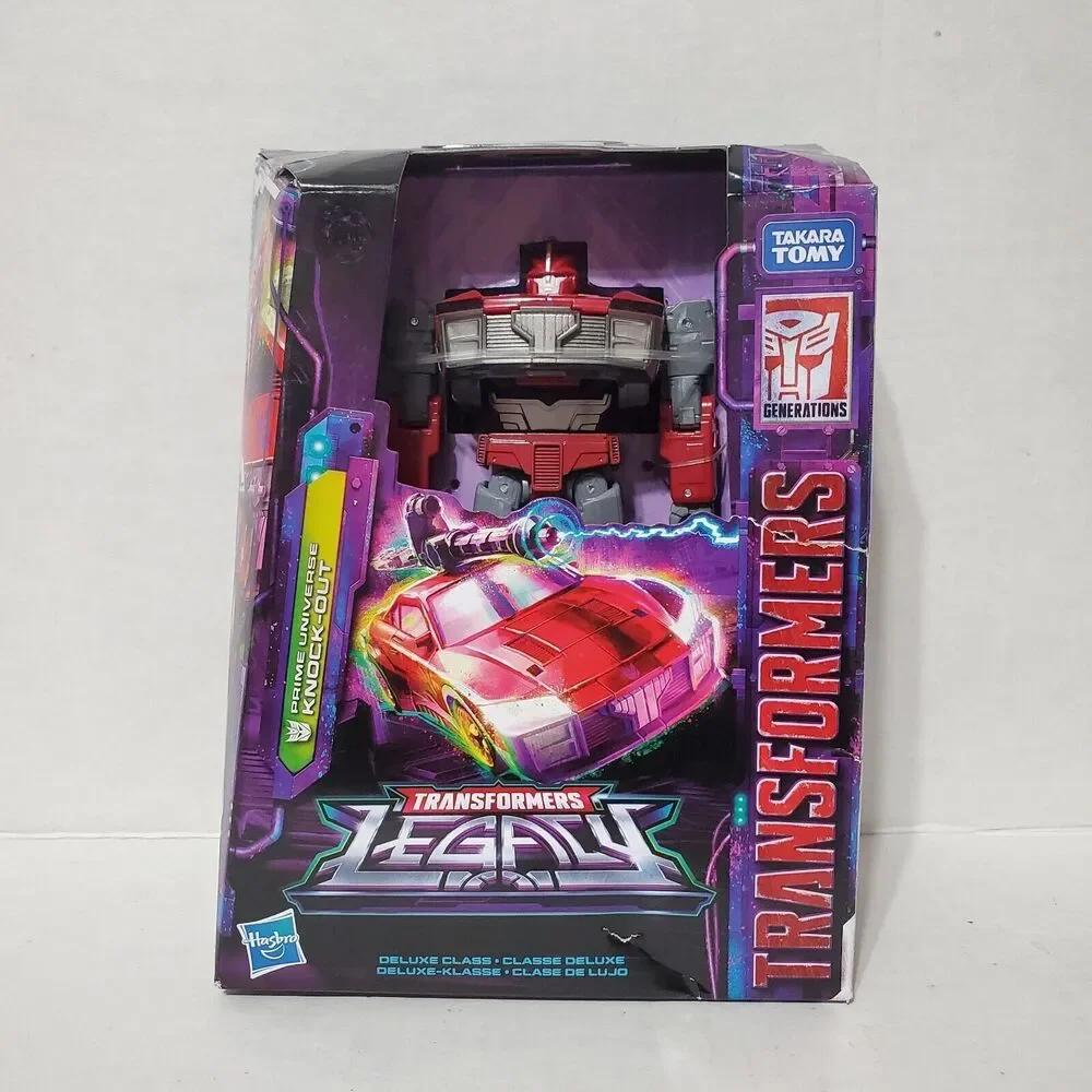 Transformers Legacy Deluxe Class Prime Universe Knock-Out NIB Action Figure 2022